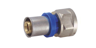 Conectores Rápido de Compressão fêmea reto niquelado