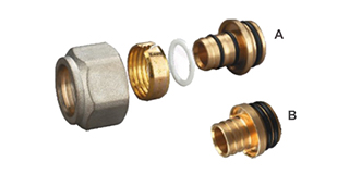 Coletor de Distribuição de Latão para tubo Al-pex