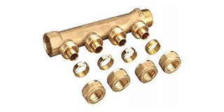 Coletor de Distribuição de Latão